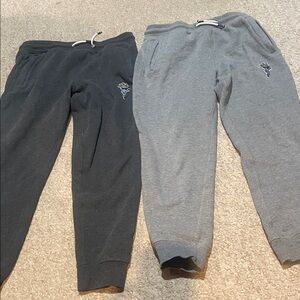 GOAT Kids Gray and Black Jogger Pants